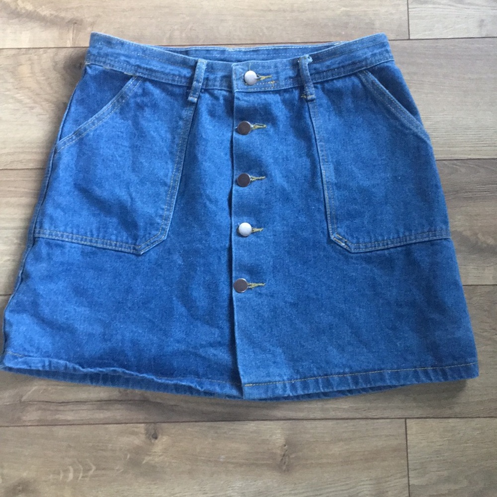 Jean skirt